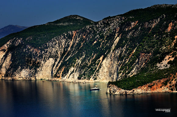 afales Bay ithaca greece