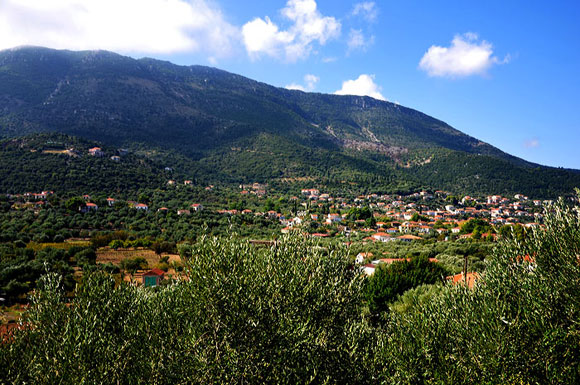 view to vathy ithaca greece