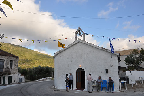 church ithaca greece fresco ithaki holiday ionian greece 2011